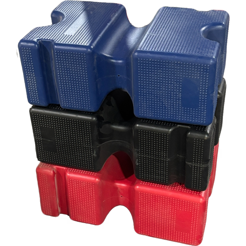 Equestrian Training Jump Blocks Lightweight Durable PVC Material - Image 2